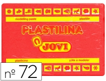 Plastilina Jovi 72 rojo