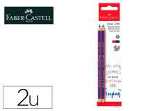 Lapices bicolor fino faber-castell 2160-rb hexagonal  Faber castell