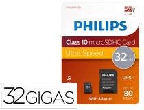 Memoria sdhc micro Philips 32gb