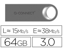 Memoria usb Q-connect flash premium 64