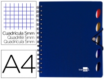 Cuaderno espiral Liderpapel A4, LIDERPAPEL