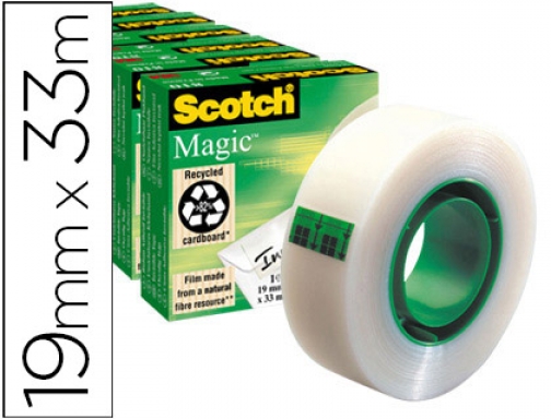 Comprar celo invisible Scotch Magic para fotocopiar y escanear