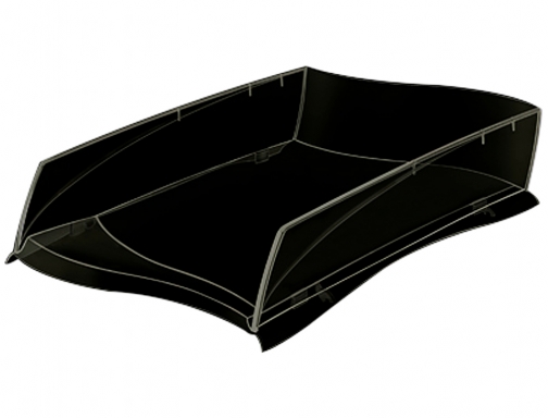 Bandeja sobremesa Cep ellypse greenspirit plastico negra 380x275x82 mm 1003000161 , negro, imagen 2 mini