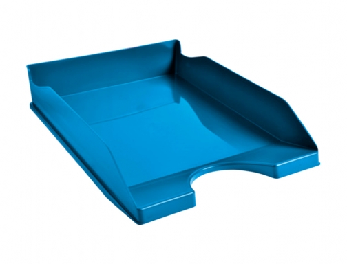 Bandeja sobremesa Exacompta clean safe azul 345x255x65 mm 123100D, imagen 2 mini