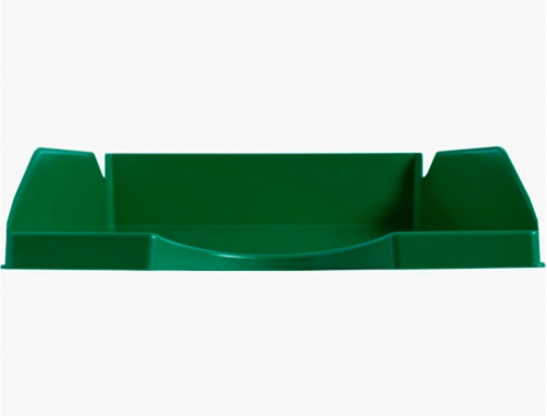 Bandeja sobremesa plastico Qconnect verde opaco 240x70x340 mm KF04192, imagen 2 mini