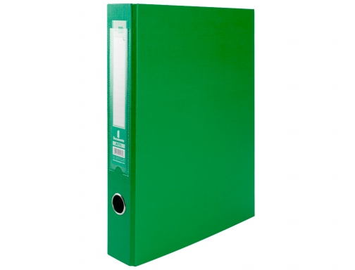 Carpeta de 2 anillas 40mm mixt as Liderpapel folio forrado papercoat con 25078 , verde, imagen 2 mini