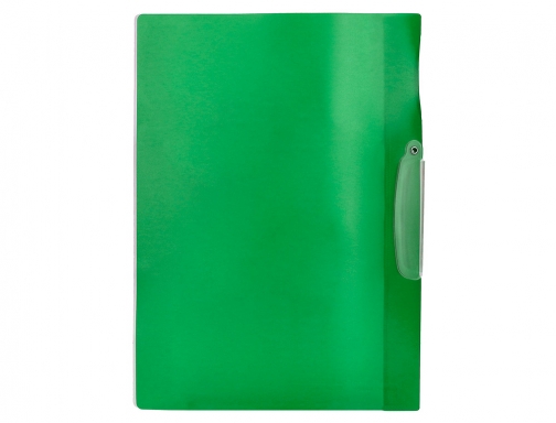 Carpeta Beautone dossier pinza lateral 48383 polipropildin A4 verde pinza giratoria pack, imagen 4 mini