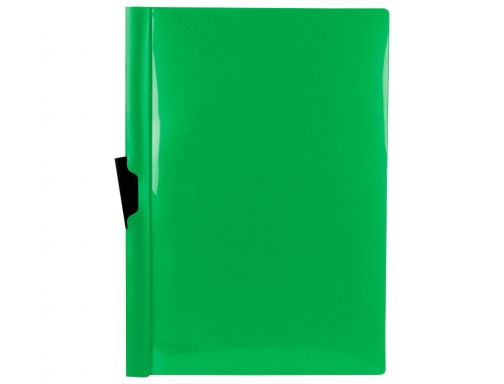 Carpeta Liderpapel dossier pinza lateral 45323 polipropileno Din A4 verde 60 hojas 26903, imagen 2 mini