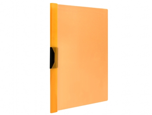 Carpeta Liderpapel dossier pinza lateral 45301 polipropileno Din A4 naranja 30 hojas 29321, imagen 4 mini