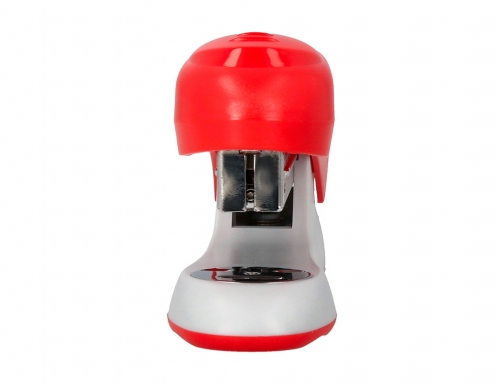 Grapadora Qconnect KF14206 plastico abs roja capacidad 20 hojas, imagen 2 mini