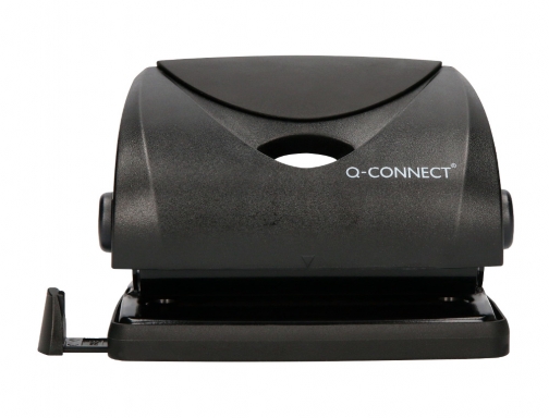 Taladrador Qconnect KF01234 negro abertura 2 mm capacidad 20 hojas, imagen 2 mini