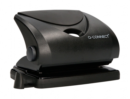 Taladrador Qconnect KF01234 negro abertura 2 mm capacidad 20 hojas, imagen 3 mini