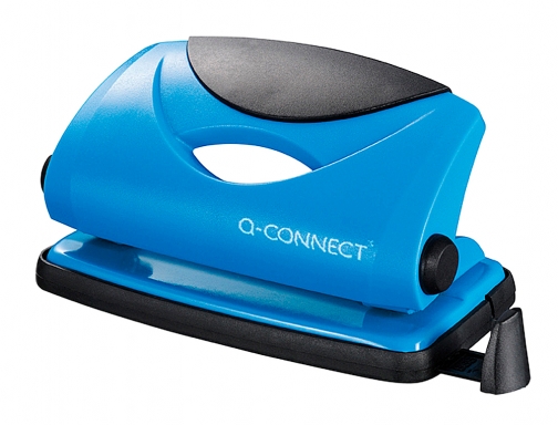 Taladrador Qconnect KF02153 azul abertura 1 mm capacidad 10 hojas, imagen 2 mini