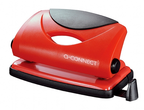 Taladrador Qconnect KF02154 rojo abertura 1 mm capacidad 10 hojas, imagen 2 mini