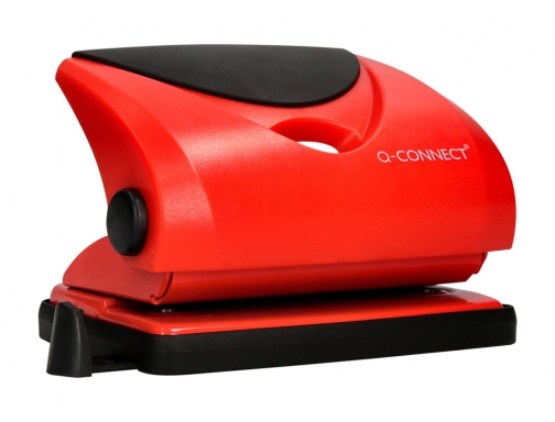 Taladrador Qconnect KF02156 rojo abertura 2 mm capacidad 20 hojas, imagen 4 mini