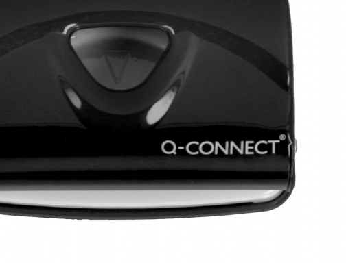 Taladrador Qconnect KF14217 negro abertura 2 mm capacidad 20 hojas, imagen 4 mini