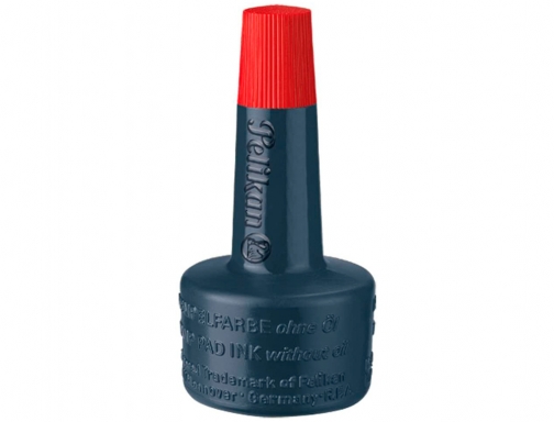 Tinta tampon Pelikan rojo bote de 28 ml 351221, imagen 2 mini