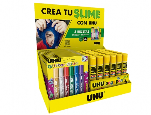 Expositor Uhu crea tu slime sobremesa 175x325x200 mm 6312928, imagen 2 mini