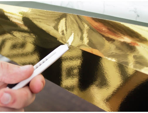 Rollo adhesivo D-c-fix oro brillo ancho 45 cm largo 15 mt 201-4528, imagen 3 mini