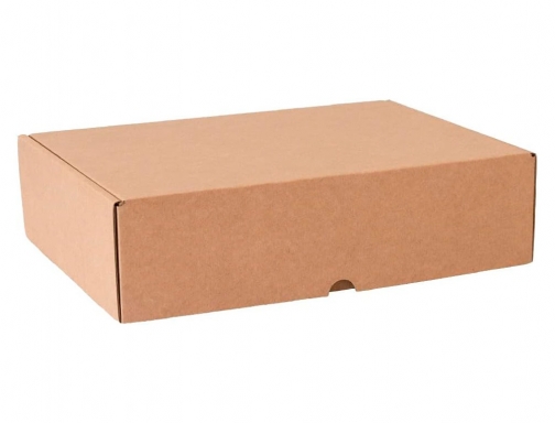 Caja automontable Qconnect para ecommerce y regalo carton reciclado canal simple 3 KF14309, imagen 4 mini