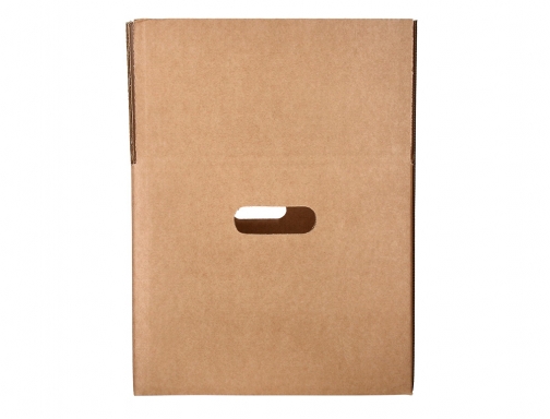 Caja para embalar Qconnect americana con asas carton reciclado canal simple 5 KF14282, imagen 5 mini