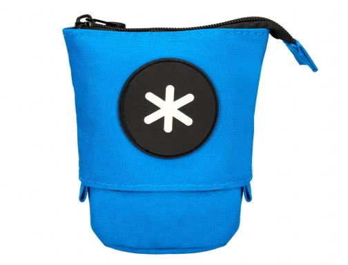 Bolso escolar portatodo Antartik cubilete color azul 190x60x80 mm TK52, imagen 3 mini