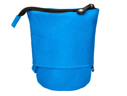 Bolso escolar portatodo Antartik cubilete color azul 190x60x80 mm TK52, imagen 4 mini