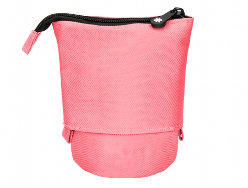 Bolso escolar portatodo Antartik cubilete color coral 190x60x80 mm TK53, imagen 4 mini