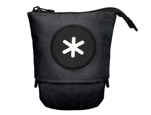 Bolso escolar portatodo Antartik cubilete color negro 190x60x80 mm TK55, imagen 3 mini