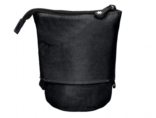 Bolso escolar portatodo Antartik cubilete color negro 190x60x80 mm TK55, imagen 4 mini