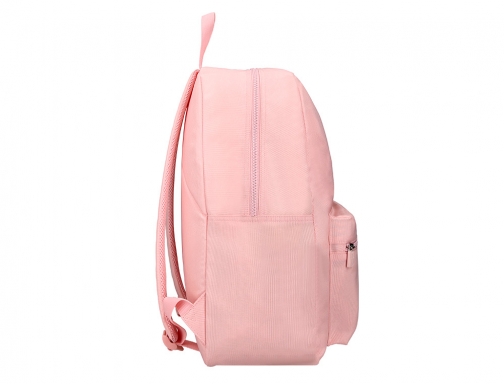 Cartera Liderpapel mochila bol sillo lateral elastico color rosa 400x125x300 169452, imagen 5 mini