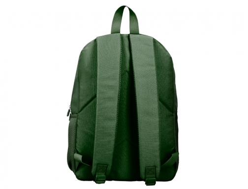 Cartera Liderpapel mochila bol sillo lateral elastico color verde militar 400x125x300 169455, imagen 4 mini