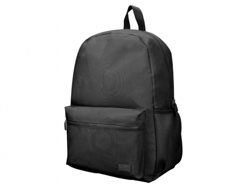 Cartera Liderpapel mochila bol sillo lateral elastico color negro 400x125x300 170285, imagen 3 mini