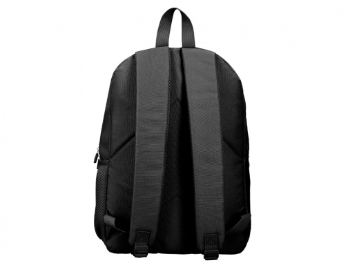 Cartera Liderpapel mochila bol sillo lateral elastico color negro 400x125x300 170285, imagen 4 mini