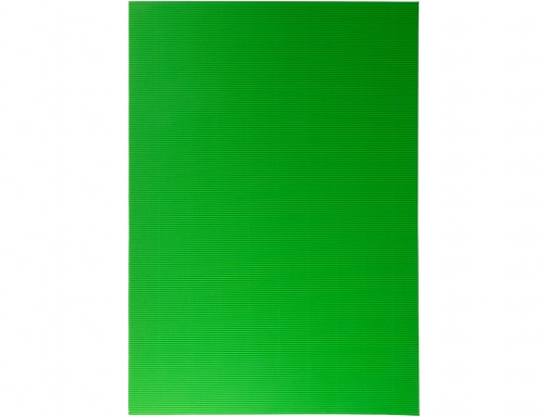 Carton ondulado Liderpapel 50 x 70cm 320g m2 verde pistacho 37643, imagen 2 mini