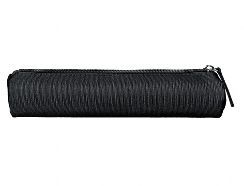 Estuche portatodo Liderpapel slim cilindrico 220x45mm negro 171183, imagen 4 mini