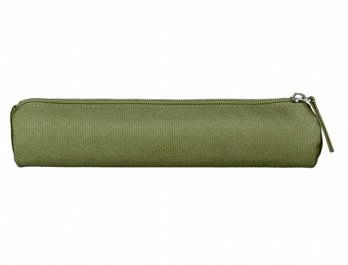 Estuche portatodo Liderpapel slim cilindrico 220x45mm verde militar 171188 , rosa, imagen 4 mini