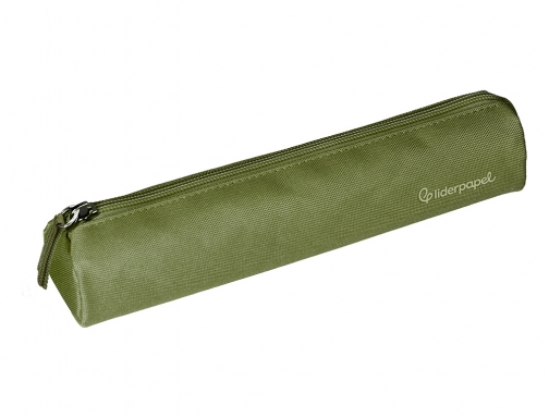 Estuche portatodo Liderpapel slim cilindrico 220x45mm verde militar 171188 , rosa, imagen 5 mini