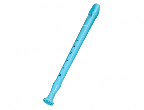 Hohner 9508 Flauta Dulce de Plástico + Funda + Limpiador - Material Escolar