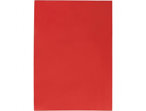 Goma eva ondulada Liderpapel 50x70cm 2,2mm de grosor rojo 67829, imagen 2 mini