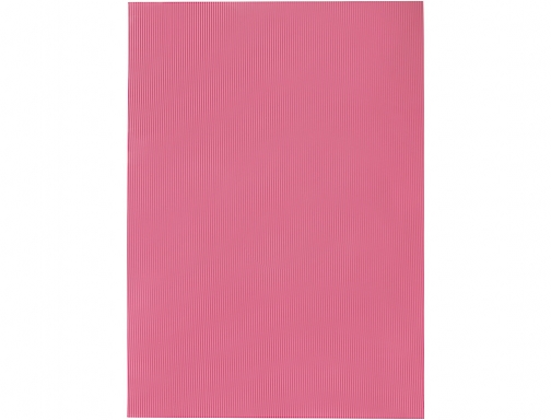 Goma eva ondulada Liderpapel 50x70cm 2,2mm de grosor rosa 67837, imagen 2 mini