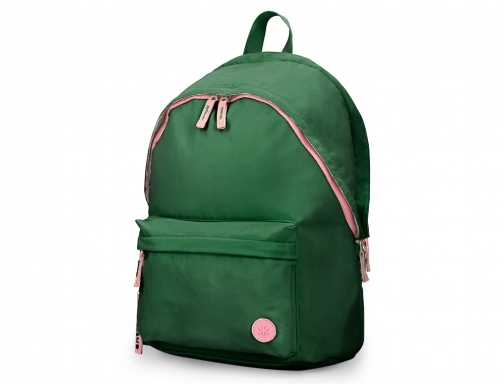 Mochila Antartik teens 20l compartimento para portatil color verde 420 x 160 IK19, imagen 3 mini