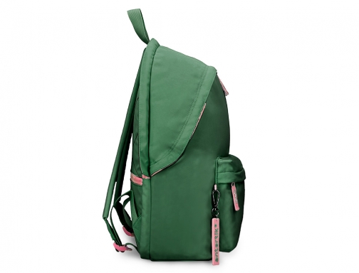 Mochila Antartik teens 20l compartimento para portatil color verde 420 x 160 IK19, imagen 5 mini