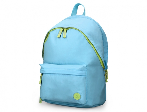 Mochila Antartik teens 20l compartimento para portatil color turquesa 420 x 160 IK25, imagen 3 mini