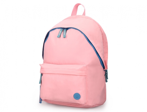 Mochila Antartik teens 20l compartimento para portatil color rosa 420 x 160 IK27, imagen 3 mini