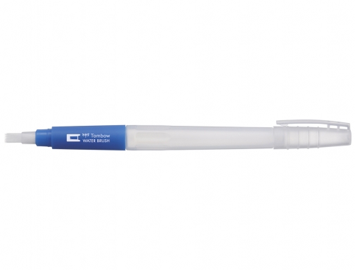 Pincel Tombow water brush con deposito rellenable punta plana blister de 1 WBFL1P, imagen 3 mini