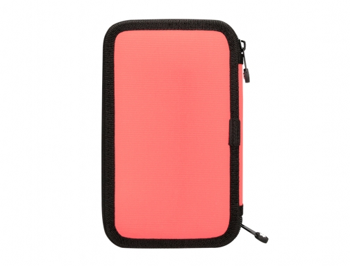 Plumier escolar Antartik doble cremallera color coral 28 piezas TK71, imagen 4 mini