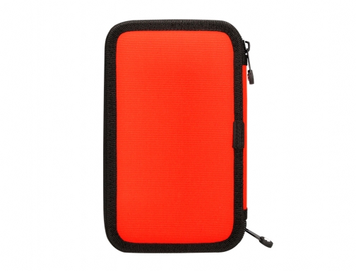 Plumier escolar Antartik doble cremallera color rojo 28 piezas TK73, imagen 4 mini