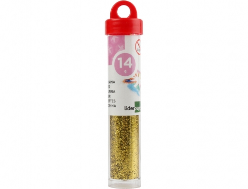 Purpurina Liderpapel fantasia color oro bote de 14 gr 58283, imagen 2 mini