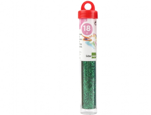 Purpurina Liderpapel fantasia colores de metal surtidos bote de 18 gr 58287, imagen 5 mini